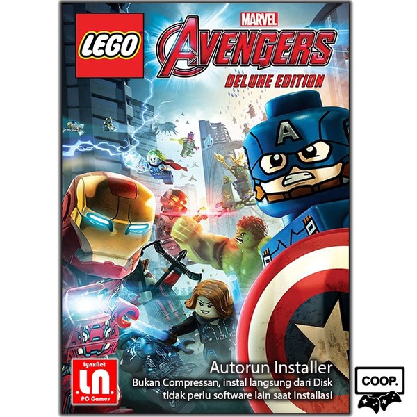Lego Marvel Super Hero (1, 2, Avengers) PC Game Adv Super Heroes,  softcover LINK DOWNLOAD GAME LAPTOP GAME KOMPUTER