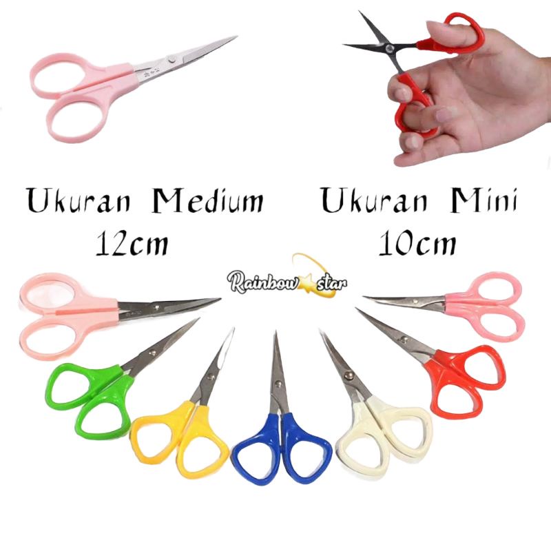 Jual Gunting Kecil Mini Mediun Lancip | Shopee Indonesia