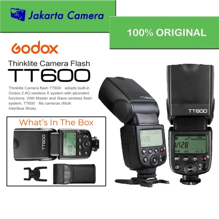 Jual Godox TT600 Thinklite Flash Camera Universal | Shopee Indonesia