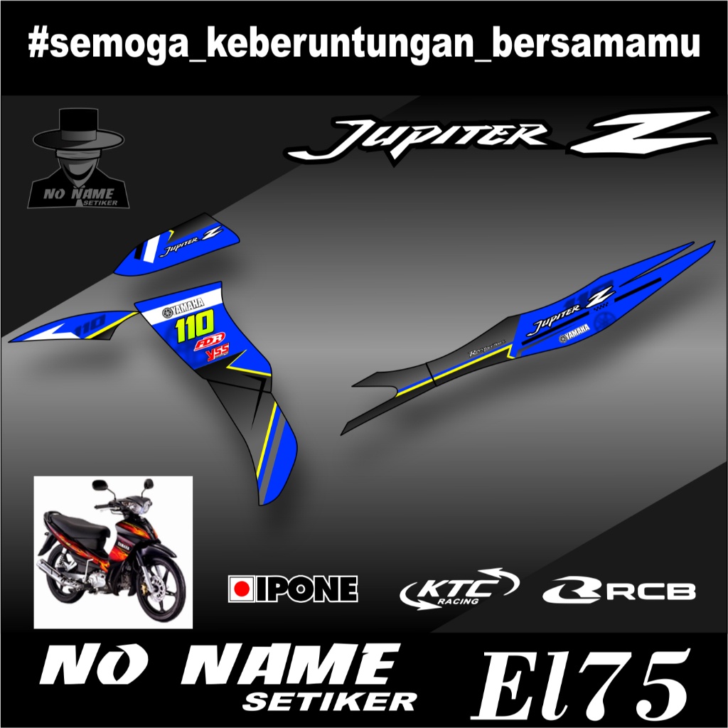 Jual Striping Jupiter Z El Stiker Sticker