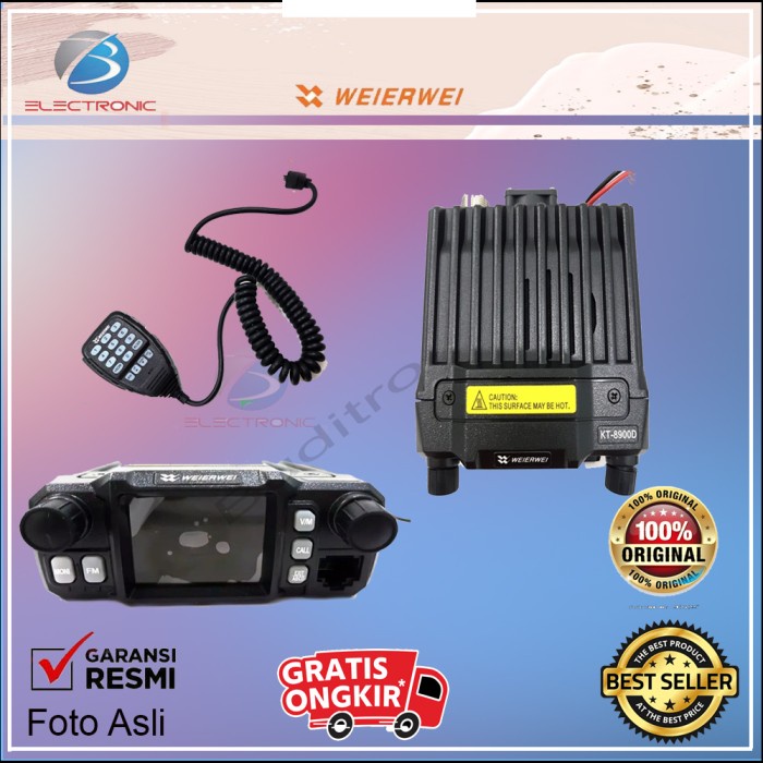 Jual Rig Mini Weierwei KT-8900D 4Band QuadBand - RIG MINI SAJA | Shopee ...