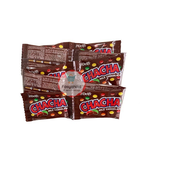 Jual Delfi Chacha Coklat Renceng isi 10 Cha cha Milk Peanut - Milk ...