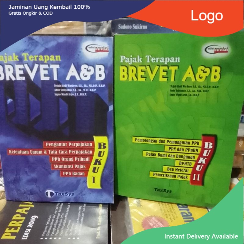 Jual Pajak Terapan BREVET A&B Buku 1 Dan 2 ( 1 Set ) | Shopee Indonesia