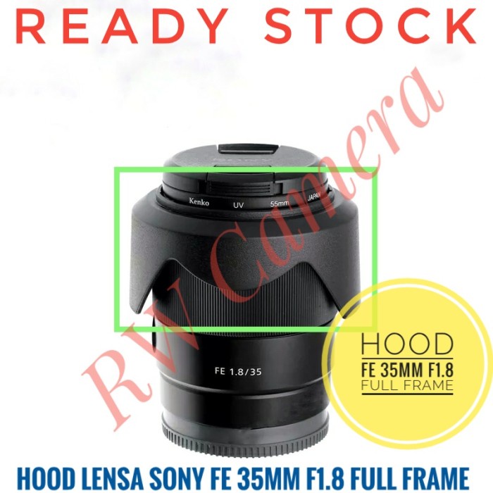 Lens Hood for SEL35F18F | ALC-SH159 | Sony Malaysia