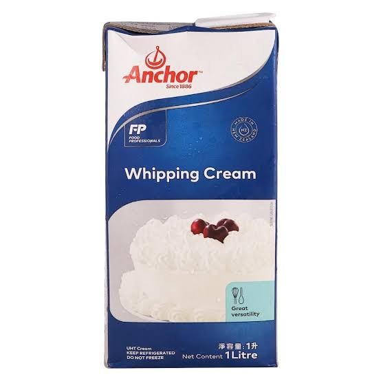 Jual Anchor Whipping Cream Uht 1 Litre Shopee Indonesia