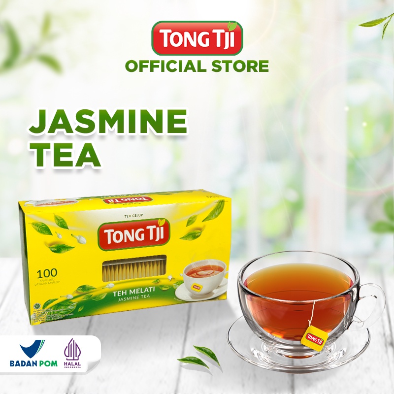 Jual Tong Tji Jasmine Tea Dgn Amplop 100s Teh Celup Per Pack Shopee Indonesia 6223