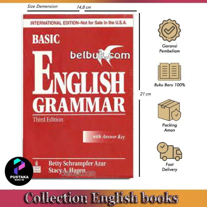 Jual Buku Basic English Grammar 3rd Edition By Betty Schrampfer Azar ...