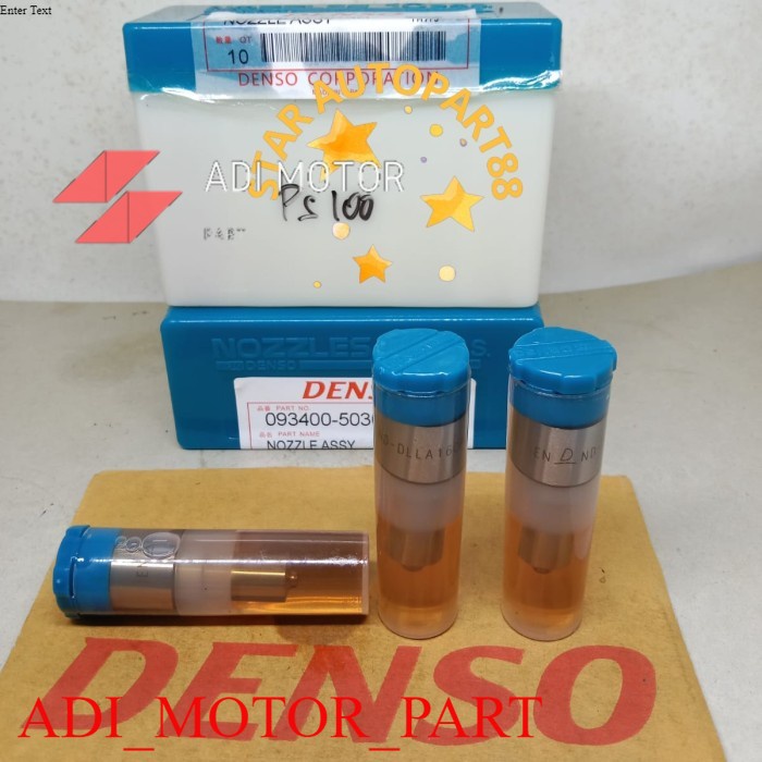 Jual Nozzle Injector Nozel Nosel Pump Mitsubishi Ps Ps Denso