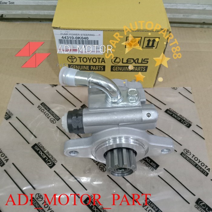 Jual Pompa Power Steering Innova Diesel Hilux Shopee Indonesia