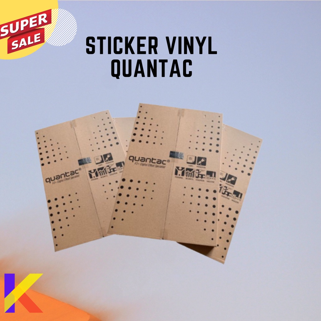 Jual Sticker Vinyl Kertas Sticker Vinyl A Sticker Quantac Skbp Shopee Indonesia