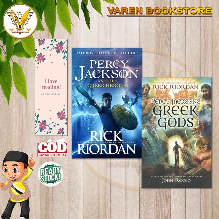 Jual Percy Jacksons Greek Gods And The Greek Heroes By Rick Riordan