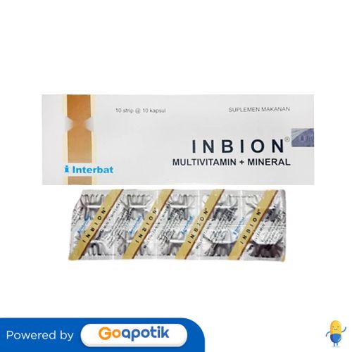 Jual Inbion Box 100 Kapsul | Shopee Indonesia