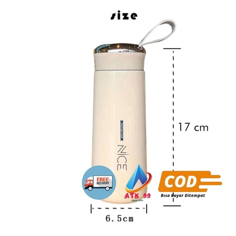 Jual NICE Botol 400 ml-Tempat Minum/Botol Kaca Nice/Botol Nice | Shopee ...