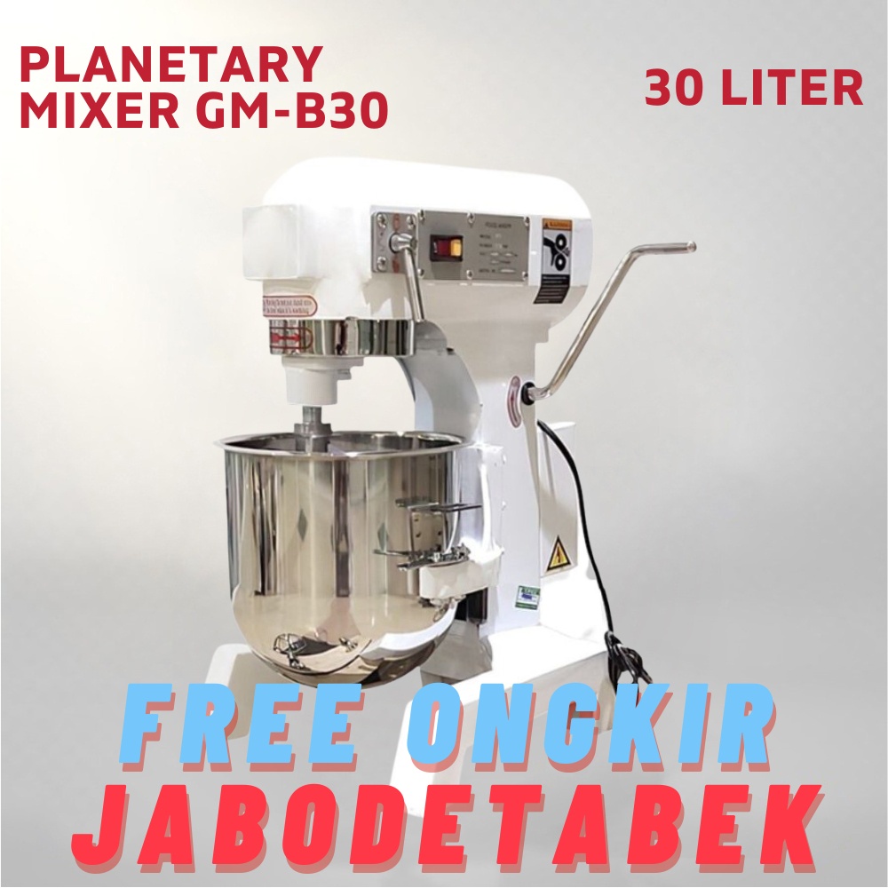 Jual Planetary Mixer Liter Gomesin Gm B Mixer Planetary Liter Adonan Roti Garansi Resmi