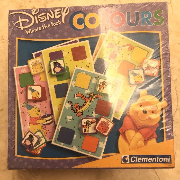 Jual Clementoni - Winnie The Pooh Colours Games TK27 | Shopee Indonesia