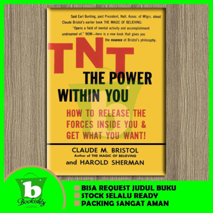 Jual TNT: The Power Within You - Claude M. Bristol (English) | Shopee ...