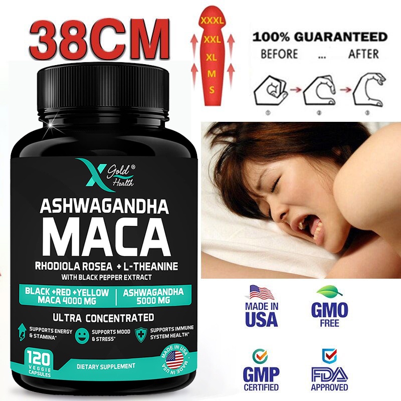 Jual Original Maca 60 Capsules Maca Extract Male Enhance Enhance