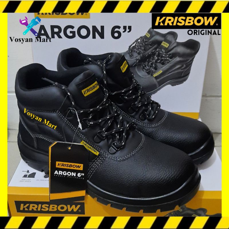 Jual Sepatu Safety Krisbow ARGON 6" Safety Shoes Krisbow ARGON 6" Krisbow Safety Shoes