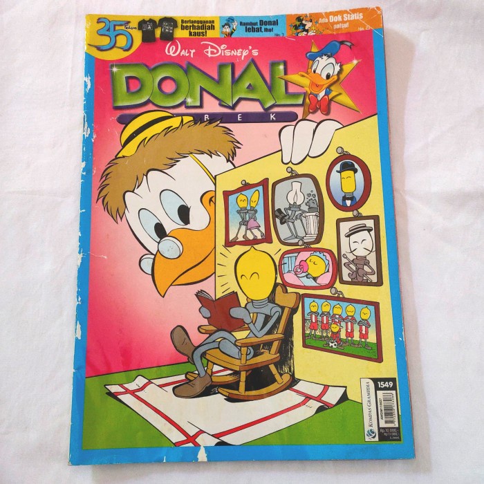 Jual Majalah Komik Donal Bebek 1549 Baik Ori Warna Shopee Indonesia