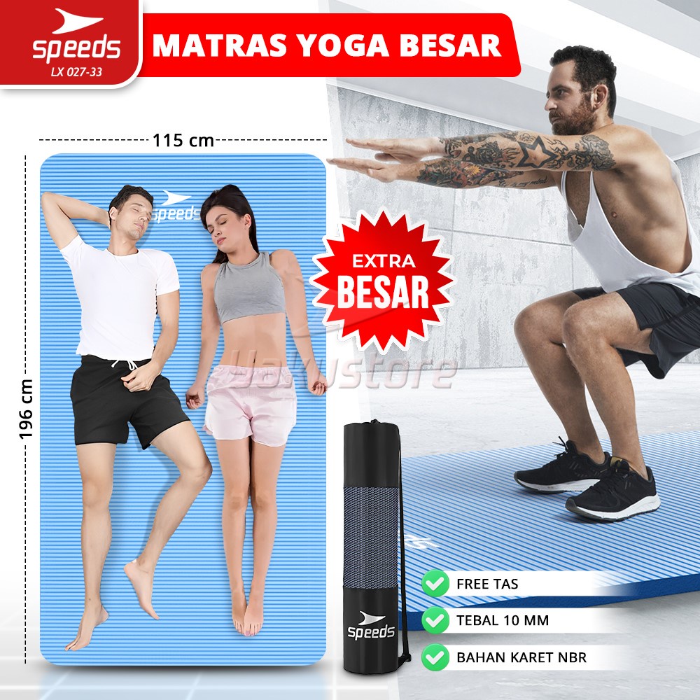 MR.DIY) PVC Yoga Mat 0.6mm (173 x 61cm)