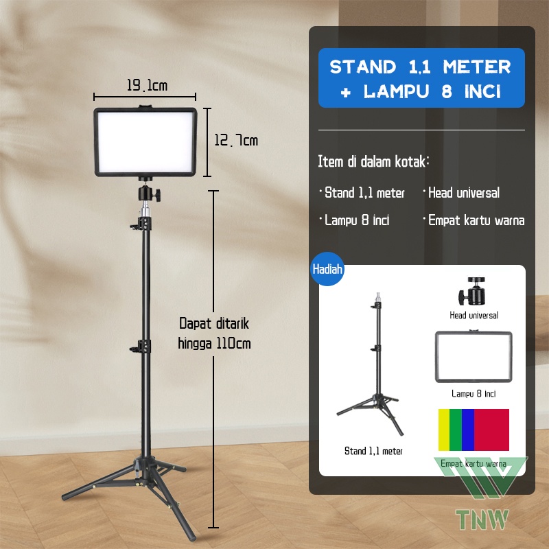 Jual TNW Lampu Fotografi Lampu LED Video Light Ringlight Lampu Foto