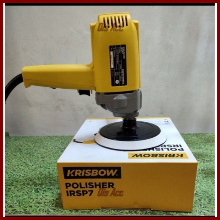Jual KRISBOW Mesin Poles Mobil 7 Inch 570 Watt IRSP7 | Shopee Indonesia