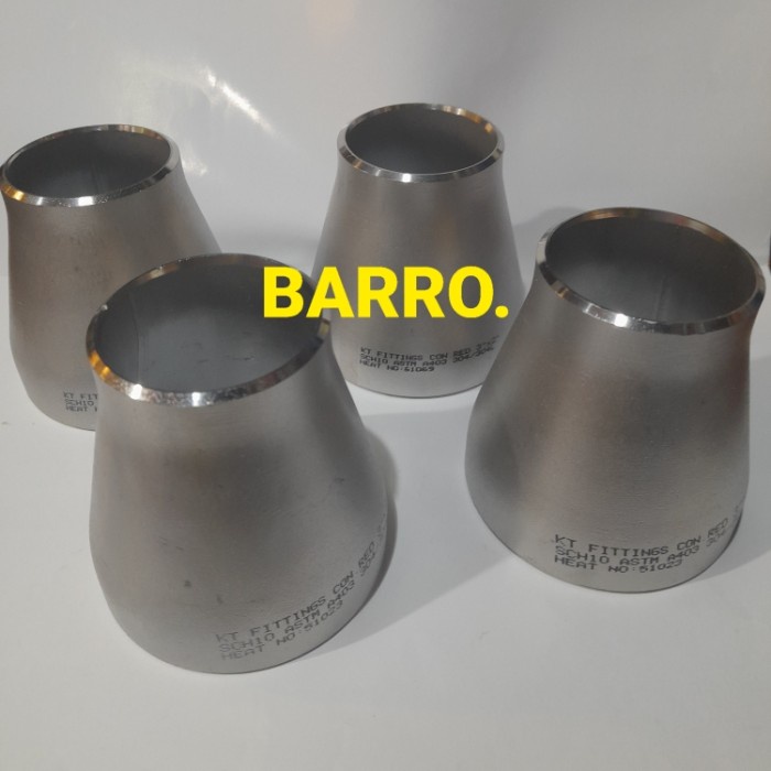Jual Reducer Las Stainless 3 x 2 inch SS 304 SCH 10 / Reducer ...