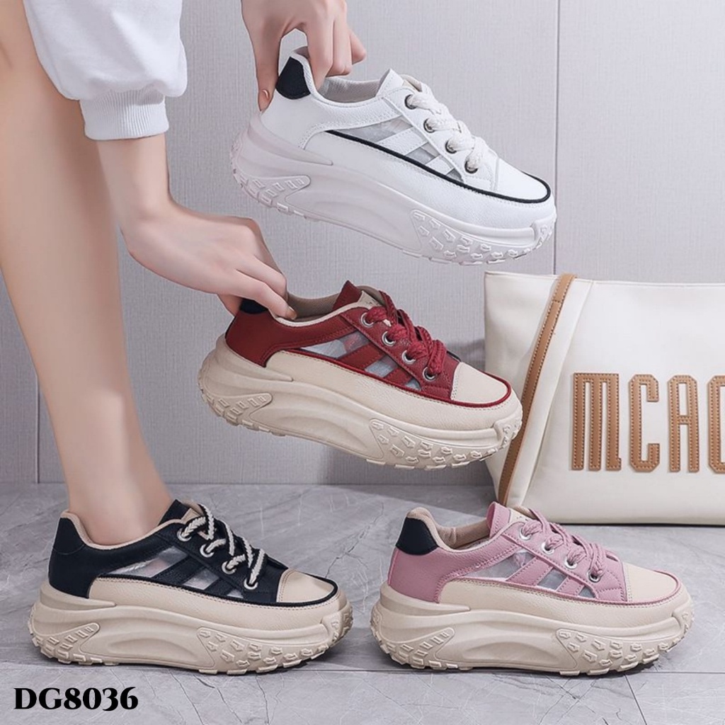 Jual Yjh Sepatu Sneakers Highsole Kekinian Fashion Ala Korea