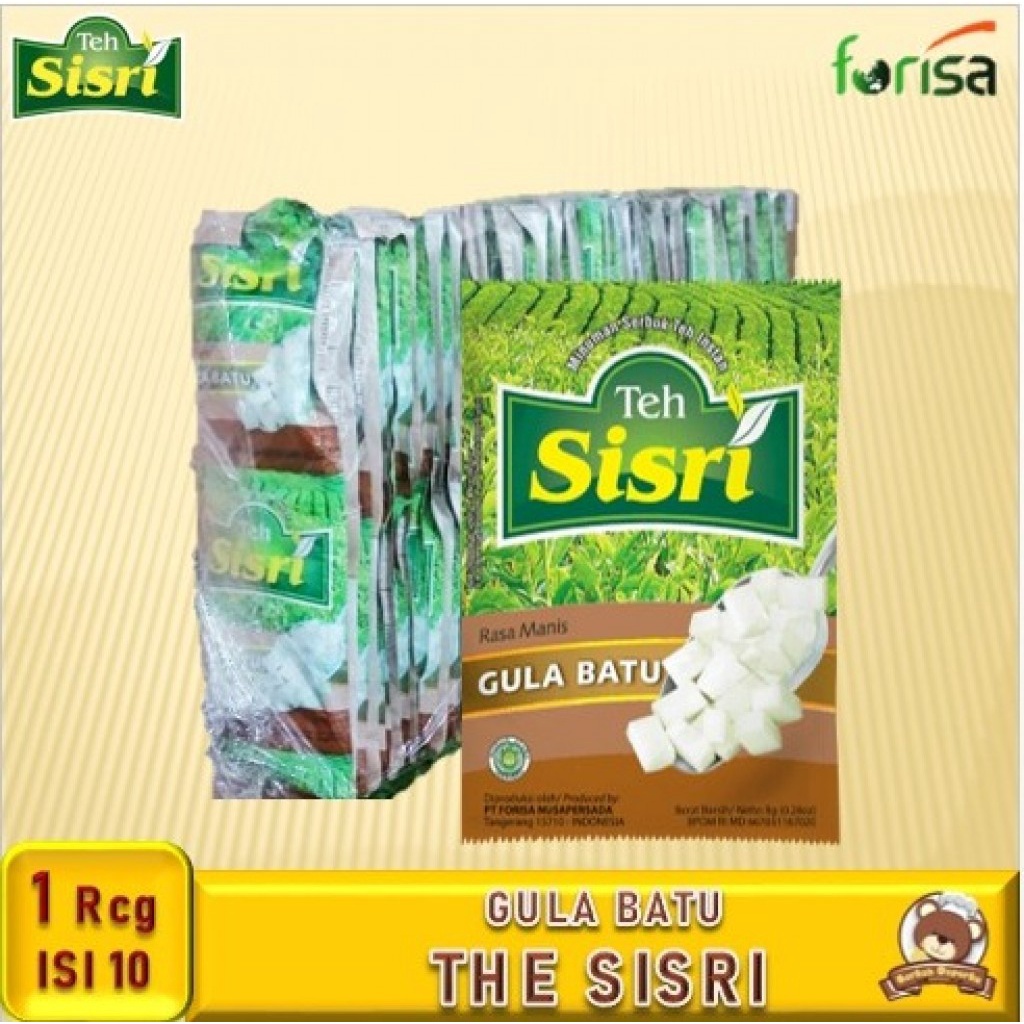 Jual Teh Sisri Gula Batu 1 Rcg Isi 10 Shopee Indonesia 1716