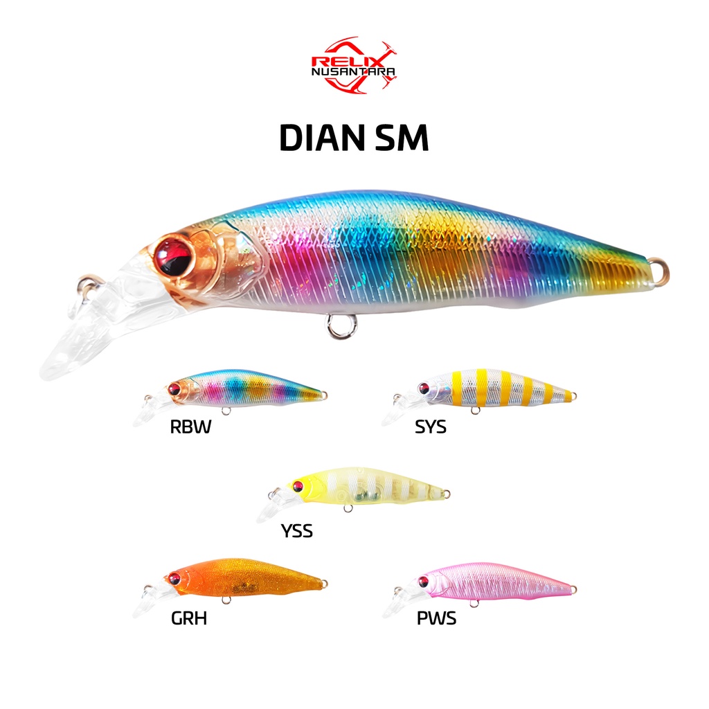 Jual DIAN SM DIAN S MINNOW RELIX NUSANTARA UMPAN PANCING LURE PANCING ...