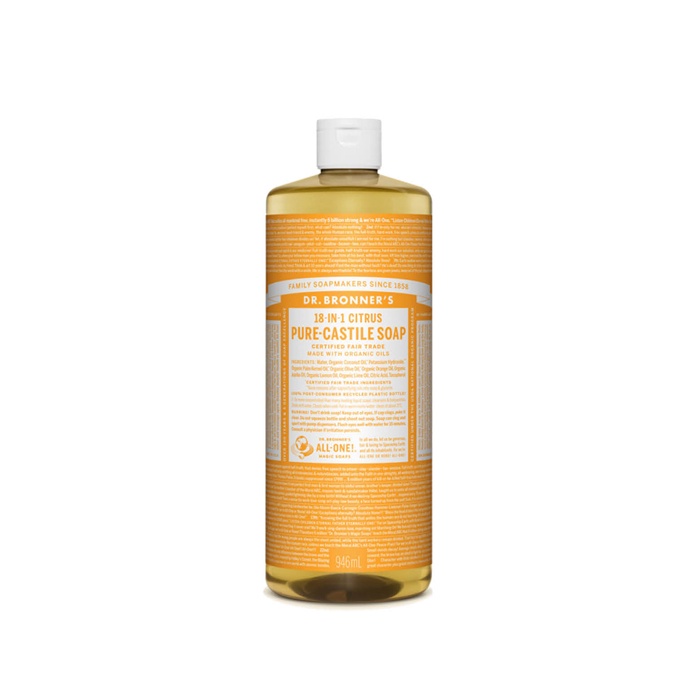 Jual Dr Bronners Pure Castile Liquid Soap Citrus 946 ml Shopee Indonesia