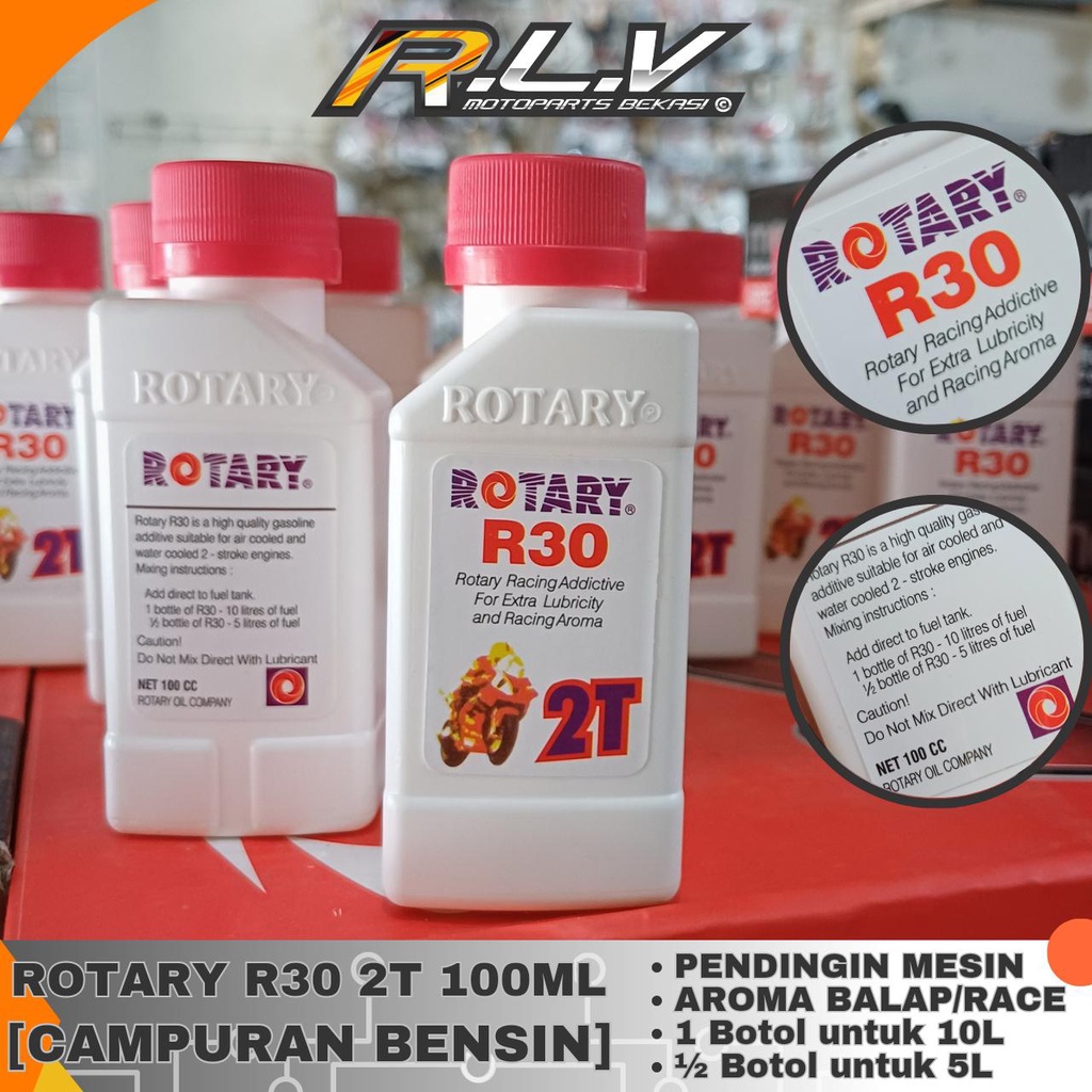 Jual OLI ROTARY R30 CAMPURAN OLI SAMPING 2T OLI R30 2T ROTARY 100CC OLI ...