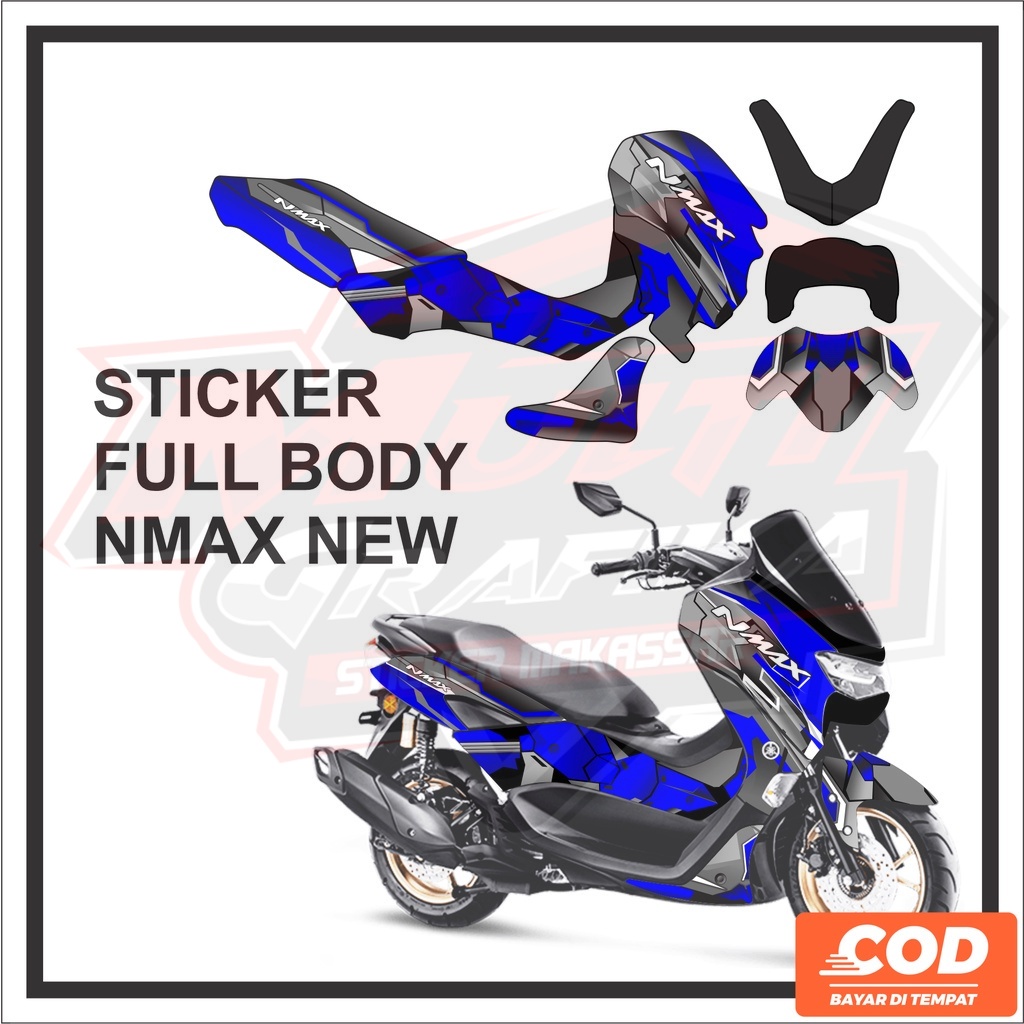 Jual Stiker Decal Sticker Striping Stripping Motor Yamaha Nmax New