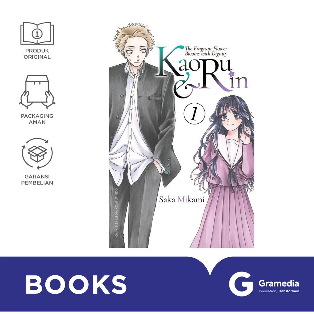 Jual Komik The Fragrant Flower Blooms With DignityKaoru & Rin 1 (SAKA