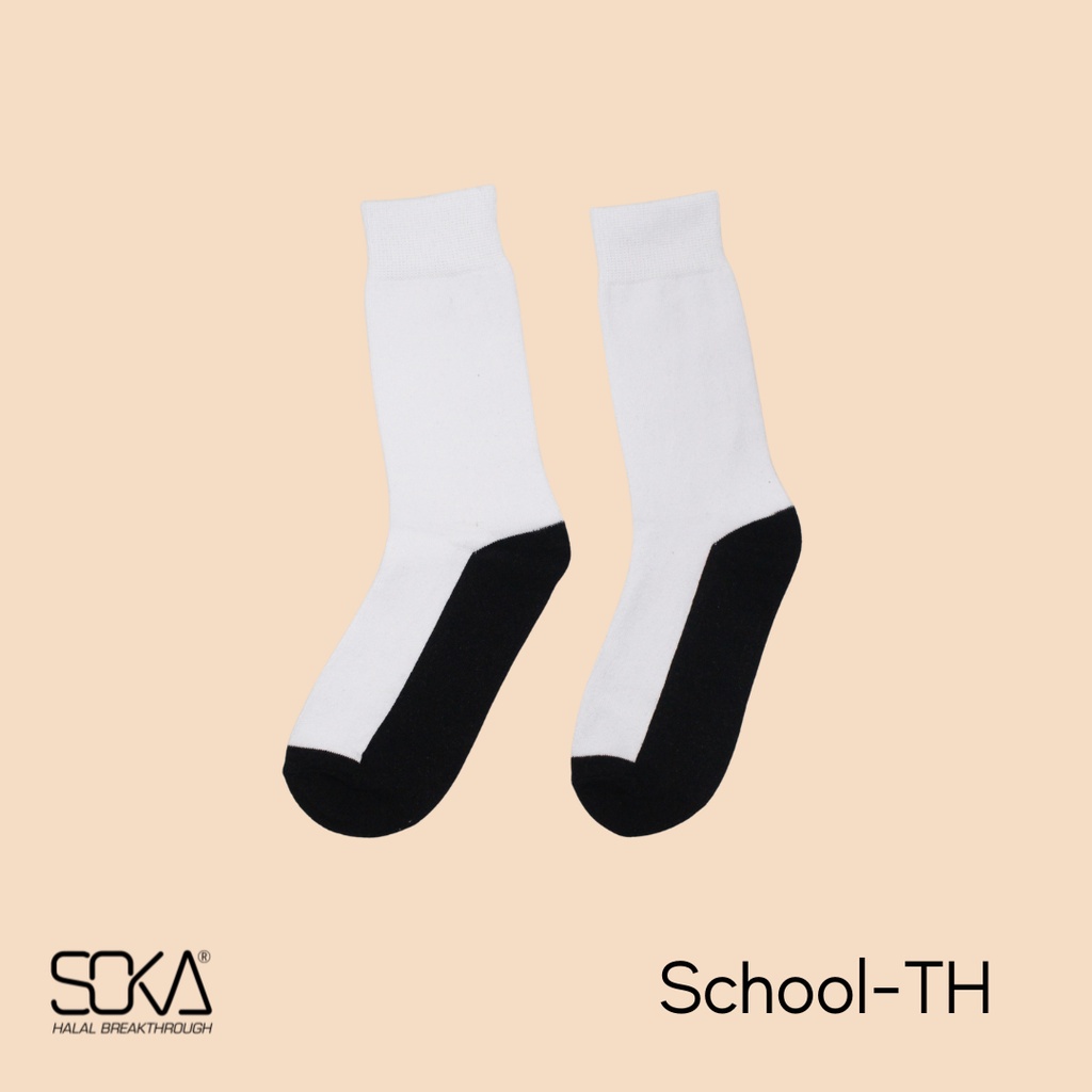 Jual Kaos Kaki Sekolah Anak SD SMP SMA School Kids Socks SOKA Shopee