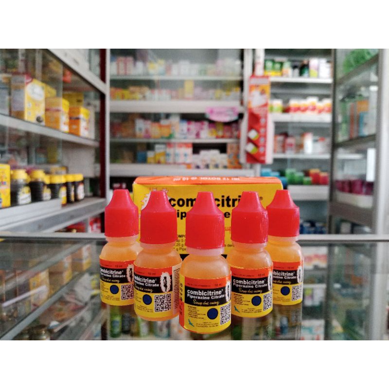 Jual COMBICITRINE OBAT CACING SIRUP 10 ML RASA JERUK | Shopee Indonesia