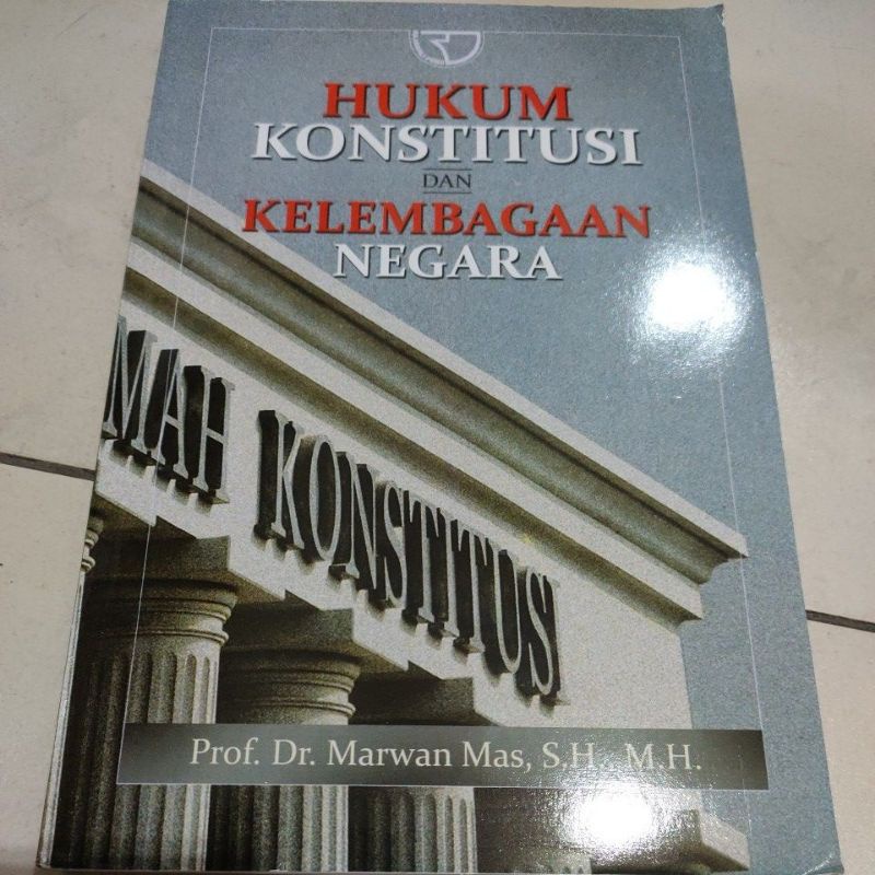 Jual Buku Hukum Konstitusi Dan Kelembagaan Negara Marwan Mas Shopee