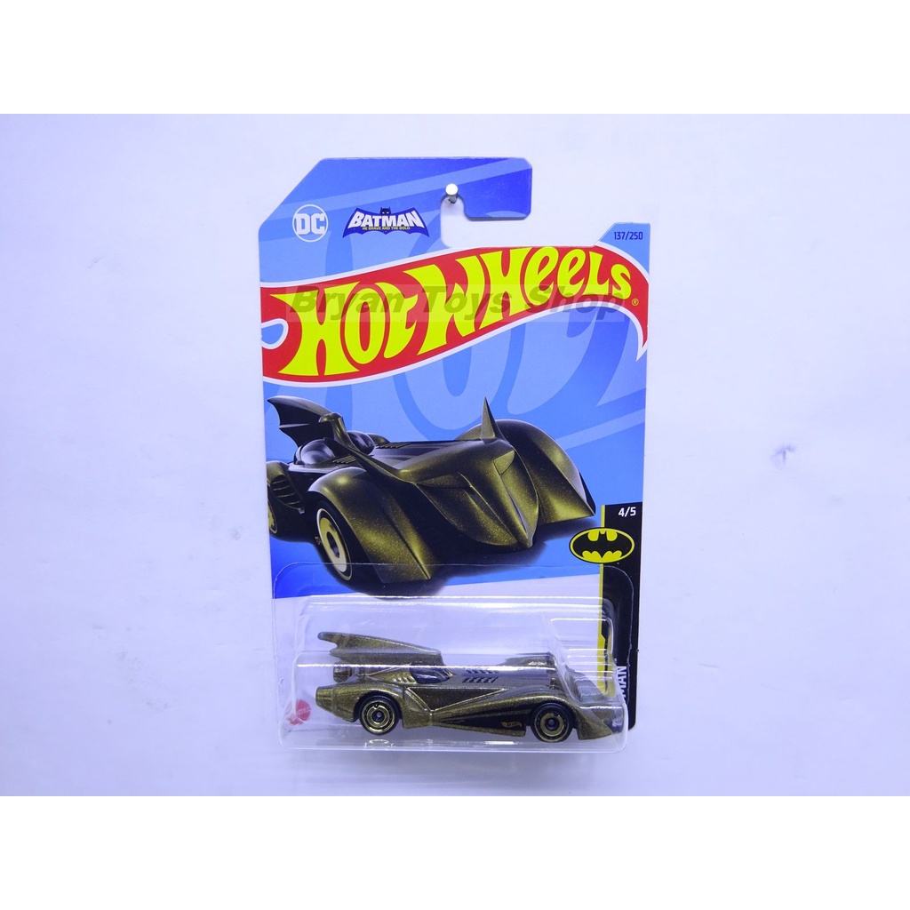 Hot Wheels Batman The Brave And The Bold Batmobile Diecast Car Gold