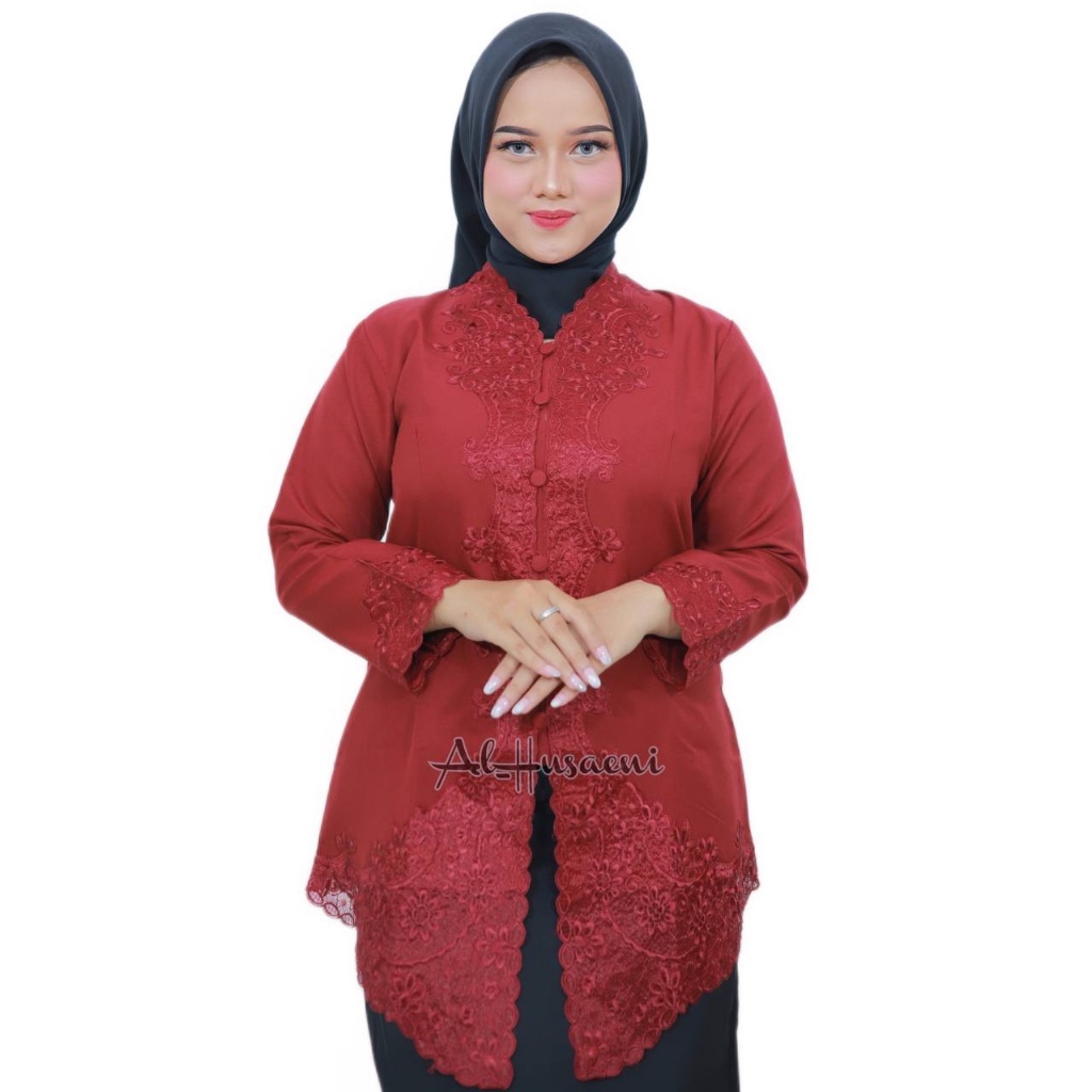 Jual Alhusaeni Kebaya Encim Kebaya Modern Kebaya Encim Lengan Panjang Kebaya Encim Modern