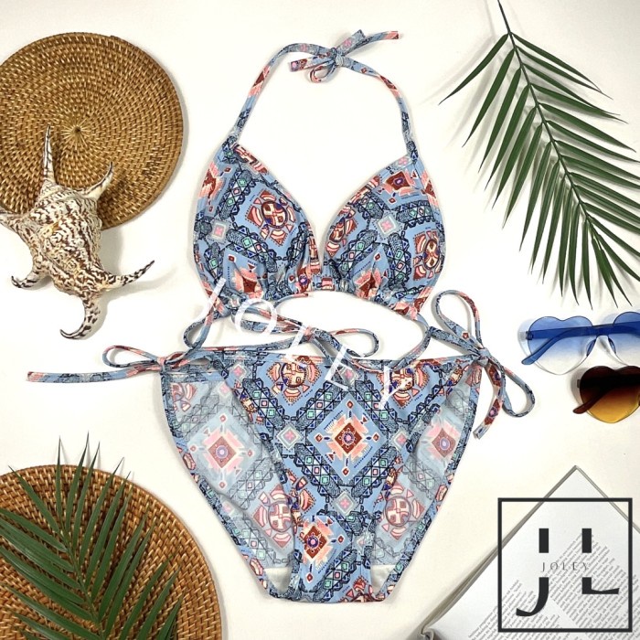 Jual Kai Motif 4 0 Bikini Set Bikini Pantai Baju Renang Kelima