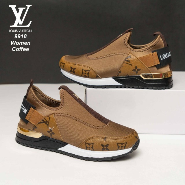 Promo GROSIRTAS LV FREE BOX LV0122 Sepatu Sneakers Wanita Import