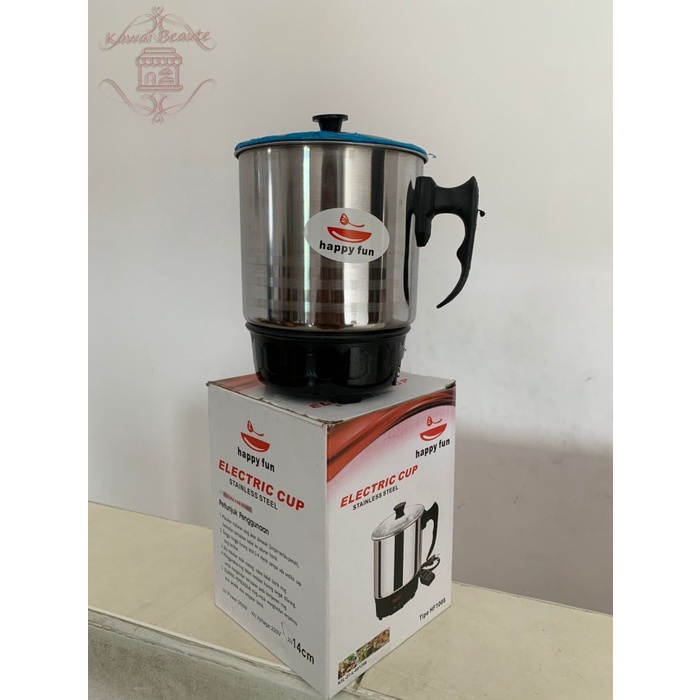 Electric Heating Cup Teko Listrik Mug Elektrik Happy Fun 11