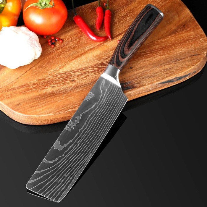 Jual Pisau Dapur Daging Serba Guna Super Tajam 8 Inch Sharp Knife ...
