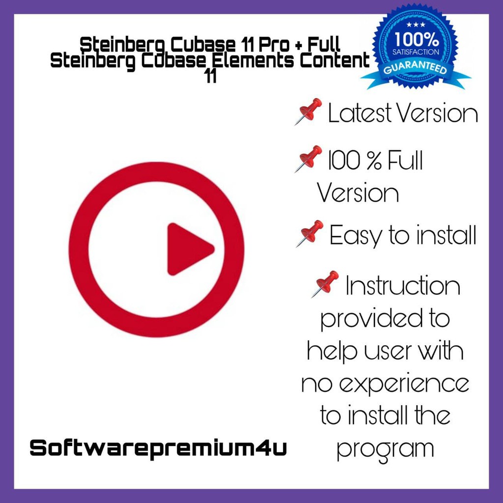 Jual steinberg cubase 11 pro v11 0 10 full steinberg cubase elements
