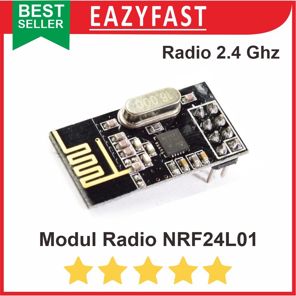 Jual NRF24l01 24L01 NRF wireless Radio Communication module Arduino 2.4 ...