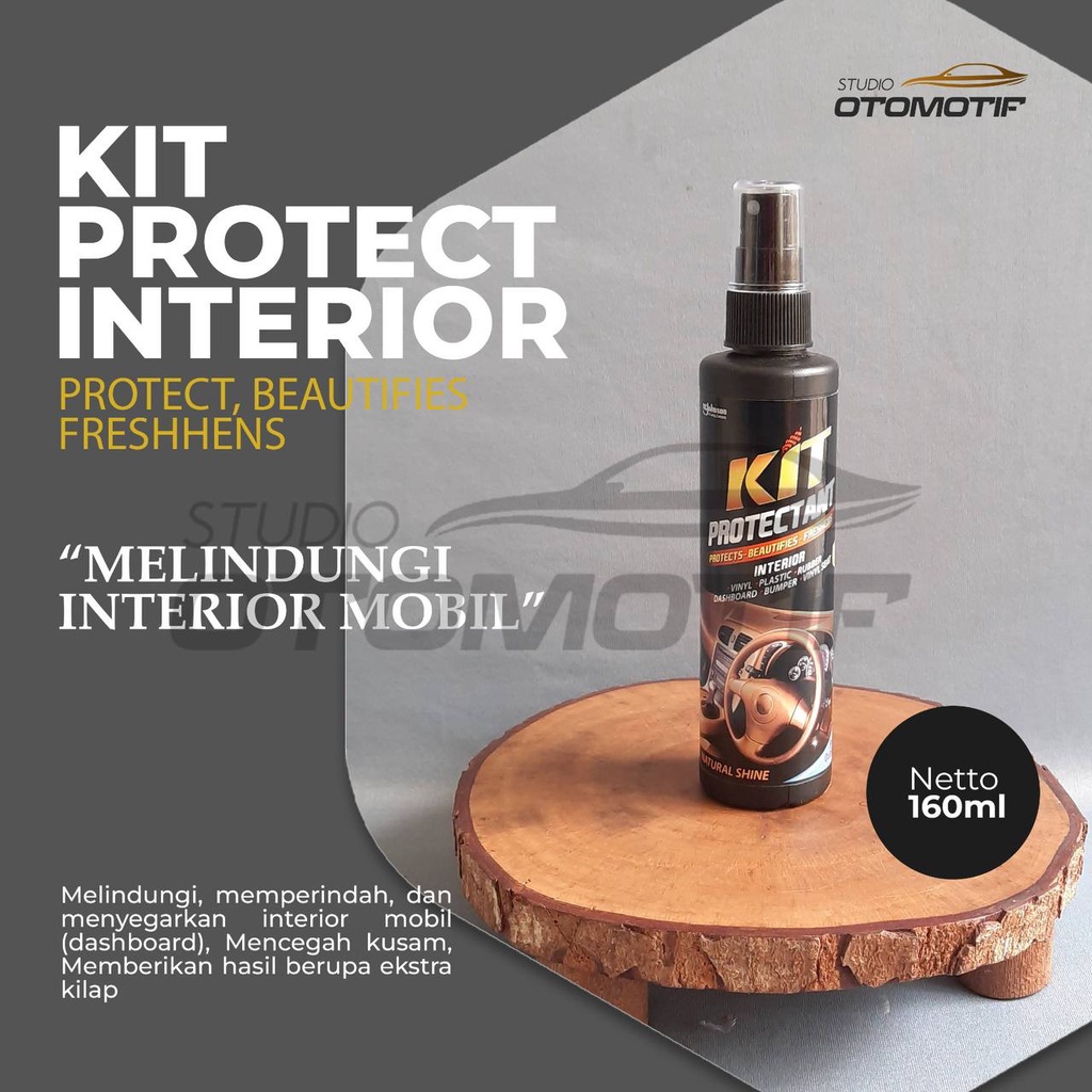 Jual Kit Protectant Vinyl Plastic Interior Pembersih Dashboard Mobil ...