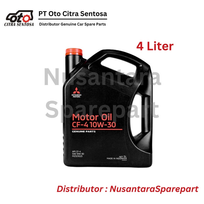 Jual MITSUBISHI MOTORS GENUINE OIL [DIESEL] 10W-30 CF-4GP SEMI ...
