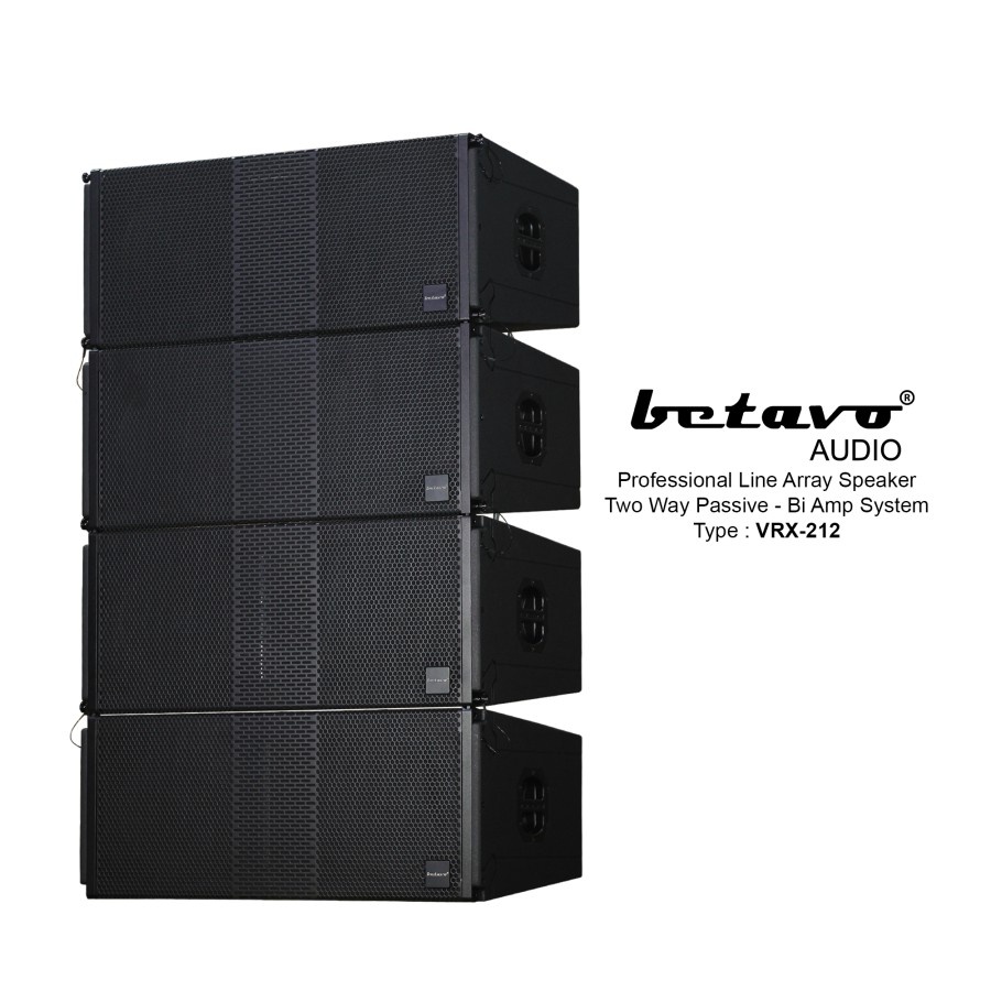 Jual Professional Line Array Speaker Two Way Passive-Bi Amp Betavo VRX ...