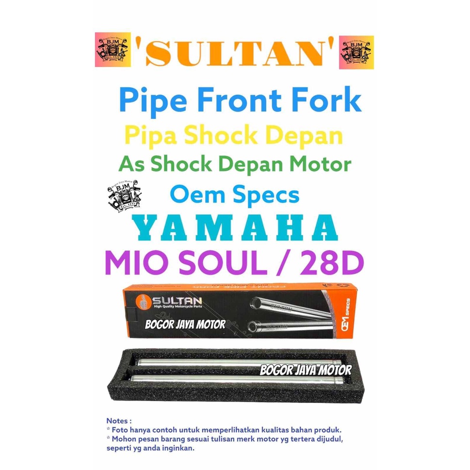 Jual Set Sultan As Shock Depan Yamaha Mio Soul D Pipa Shock Depan Motor Yamaha Mio Soul D