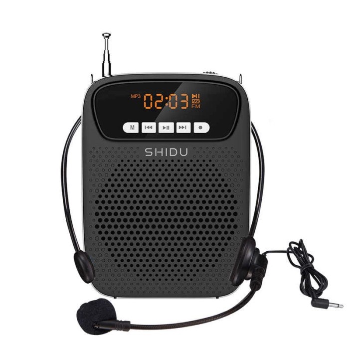 Jual Colorf Shidu S Rechargeable Portable Voice Amplifier Recording